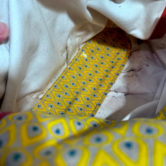 FOSSIL Key Per City Birds Gray Coated Canvas Leather Shoulder Bag - Picture 12 of 16